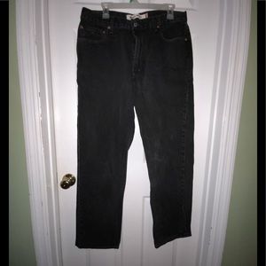 Men’s Regular Fit 505 Levi jeans, 36”x 32” Black